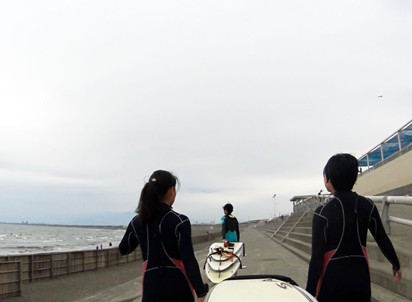 レッスン開始!〜海へ